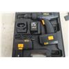 Image 2 : Wagner 12V Drill, 2 Batteries, Charger, Drill Bits, Hole Saw, Screw