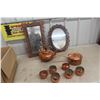 Image 1 : Copper Kettle, Pot, Planter, Copper Craft Mirrors, Biggest