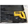 Image 2 : Dewalt Power Reciprocating Saw 10amp with Case and Extra Blades 