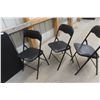 Image 3 : Folding Leg Card Table with 5 Chairs 