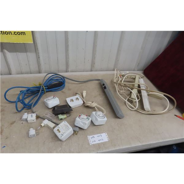 Extension Cords, Timers, Power Bars 