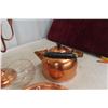 Image 5 : Copper Kettle, Candelabra, Last Supper Picture Tray, Copper