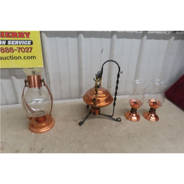 Copper Kettles, Candelabra