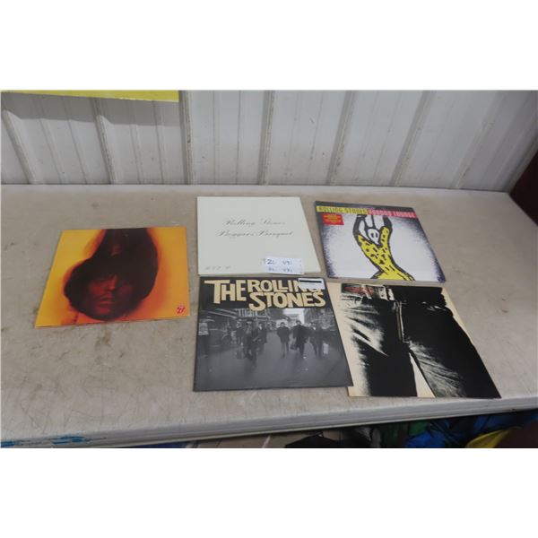 5 Rolling Stones Records, Good Condition: Voodoo Lounge, Beggars