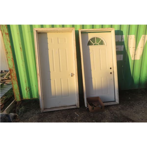 2 Doors with Jambs 36'' x 80'' 
