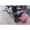 Image 1 : Mastercraft Snowblower, Working.