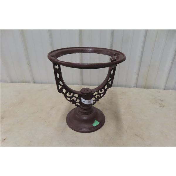 Old Cast Iron Water Heater Stand (Repurpose Possibility!) 