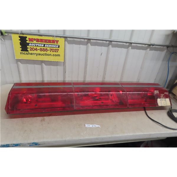Public Safety Equipment Code 3 Emergency Vehicle Light Bar   