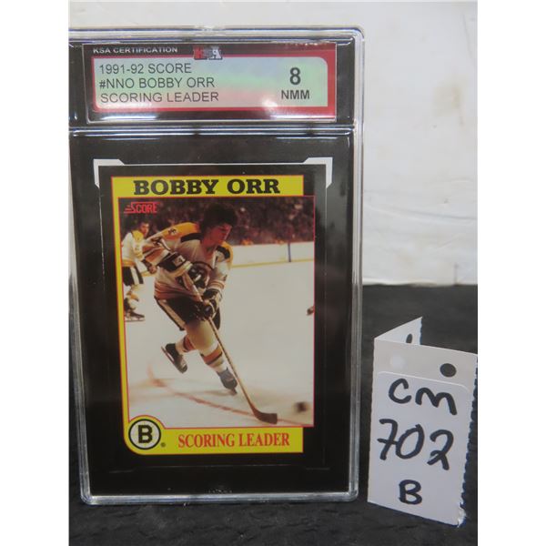 Graded Bobby Orr Boston Bruins Trading Card