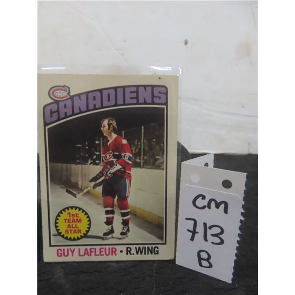 Guy Lafleur Montreal Canadiens Trading Card