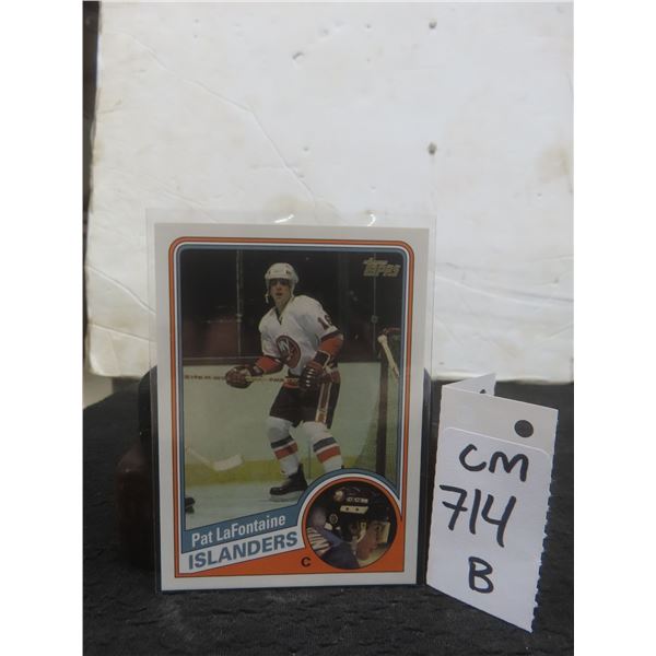 Pat Lafontaine New York Islanders Trading Card