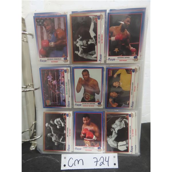 Boxing Trading Card Collection