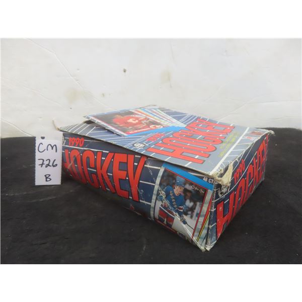 Unopened 1989–90 O-Pee-Chee Hockey Card Box