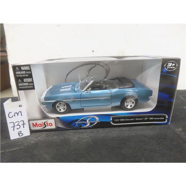 Maisto 1968 Chevy Camaro SS396 1:24 Die-Cast Model