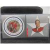 Image 4 : Chicago Blackhawks Bobby Hull Stamp and Medallion Set