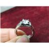 Image 5 : New Platinum-Plated 1.0 Ct Cubic Zirconia Men's Ring, Resizable.