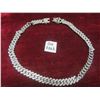 Image 1 : New Platinum Plated 14mm Simulated Diamond CZ Iced Out Cuban Link Necklace - 19.5" Long