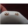 Image 2 : New 18K Gold Plated 3.0 Ct Each Simulated Diamond CZ Stud Earrings