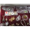 Image 2 : Assortment of Vintage Fashion Jewellery Including Bracelets, Earrings, and Necklaces, and More