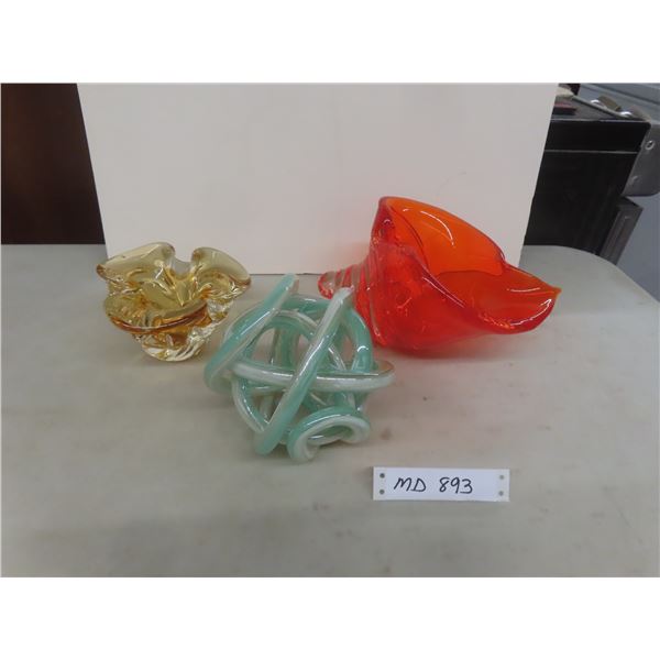 Mid Century Modern Art Glass