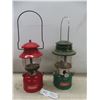 Image 1 : Two Coleman Lanterns: Model 200 (Glass Broken) and Model 335