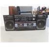 Image 6 : Vintage Skateboard and GE 2+2 Dual-Cassette Ghetto Blaster