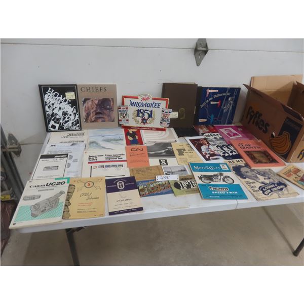 Vintage Ephemera, Photo Jets, And Collectibles.