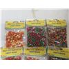 Image 3 : 144 New Packs Of Wood Crafting Beads In 9 Different Styles.