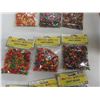 Image 4 : 144 New Packs Of Wood Crafting Beads In 9 Different Styles.