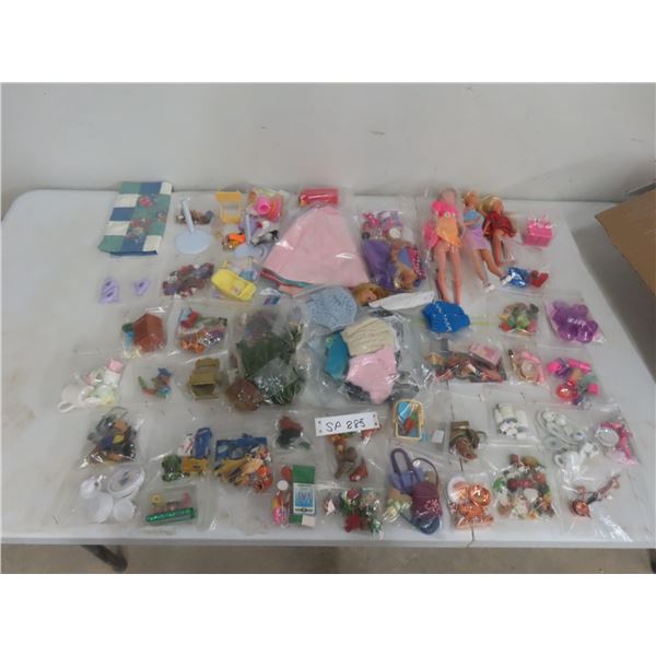 Assorted Doll Clothing And Accessories.