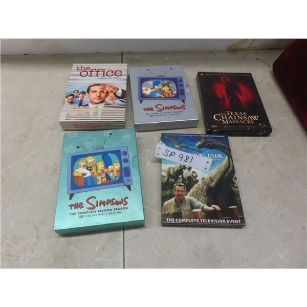 Five DVD Box Sets Including The Office, The Simpsons, and More