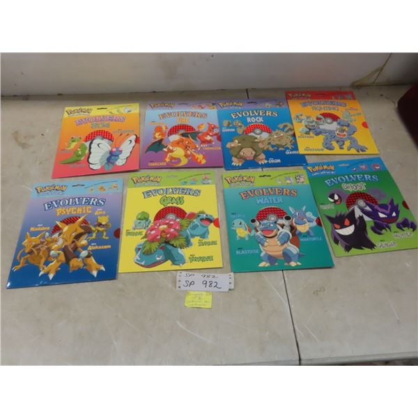 Complete Set of Eight Pokémon Evolvers (Year 2000)