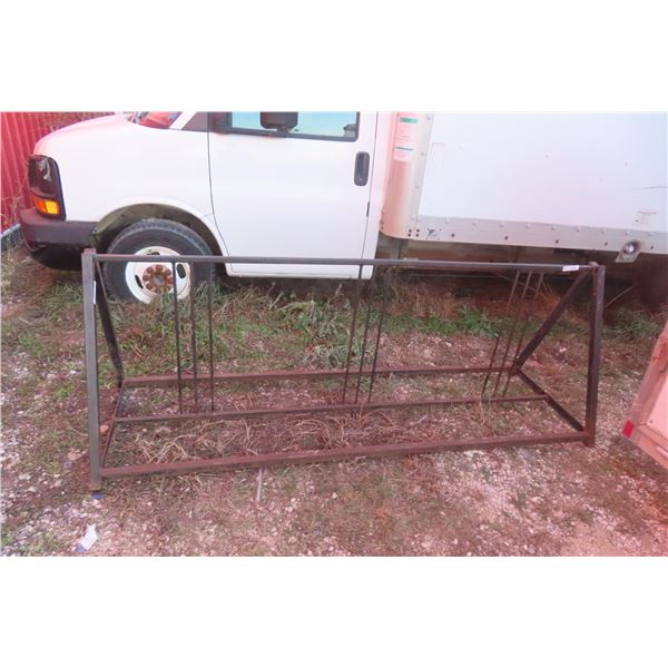 Metal A-Frame Style Bike Stand 92'' Wide 
