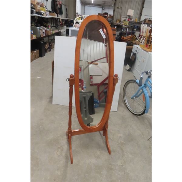 Self Standing Mirror, Mirror Size 16'' x 47'' 