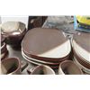 Image 5 : 63-Piece Place Setting Pfaltzgraff Brownstone Dishes 