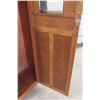Image 12 : Antique Oak Wardrobe Cabinet 72'' x 39'' x 18'' 