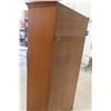 Image 8 : Antique Oak Wardrobe Cabinet 72'' x 39'' x 18'' 
