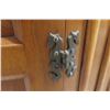 Image 9 : Antique Oak Wardrobe Cabinet 72'' x 39'' x 18'' 