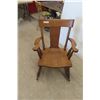 Image 2 : Antique Oak Rocking Chair 