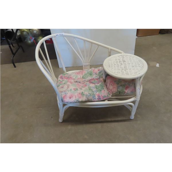 Wicker Telephone Chair 