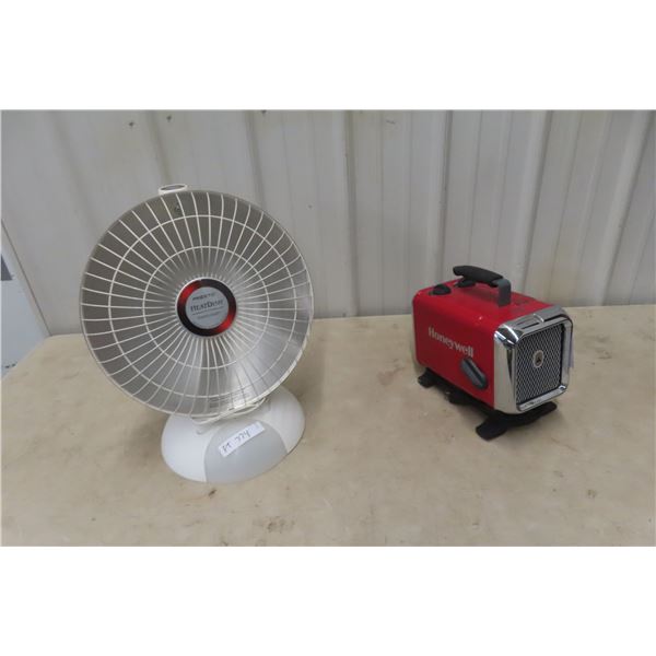 Honeywell 1500 Watt Electric Heater, Presto Electric Heat Dish 