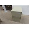 Image 1 : Metal 2-Drawer Filing Cabinet 24'' x 14'' x 18'' 