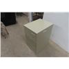Image 2 : Metal 2-Drawer Filing Cabinet 24'' x 14'' x 18'' 