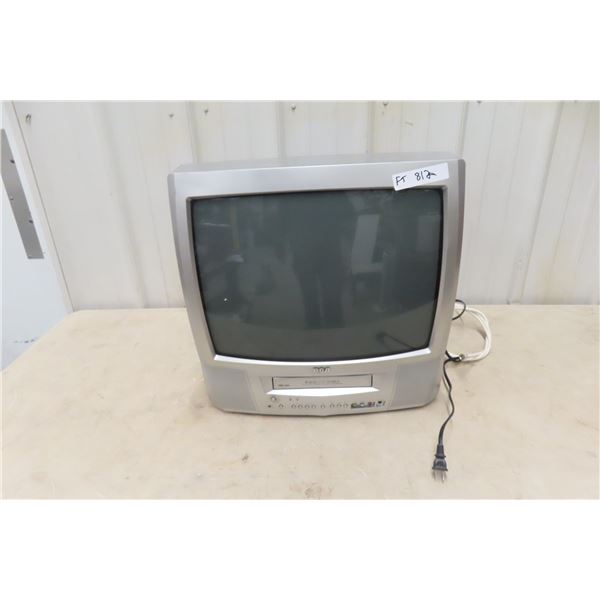 RCA TV with VHS Player Built In 