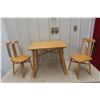 Image 1 : Childs Table 21'' x 25'' x 21'' with 2 Chairs 