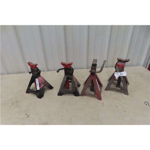 (4) 2 Ton Jack Stands 