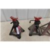 Image 2 : (4) 2 Ton Jack Stands 