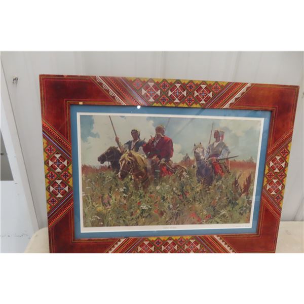 Taras Bulka Ukrainian Soldier Picture with Ukrainian Detailed