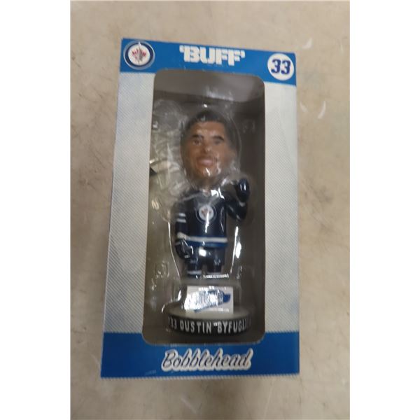Dustin Byfuglien Buff Wobblehead in Package 
