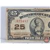 Image 2 : Dominion of Canada Twenty Five Cent "Shinplaster" 1923 : Campbell/Clark #625487 (See Pictures for Va